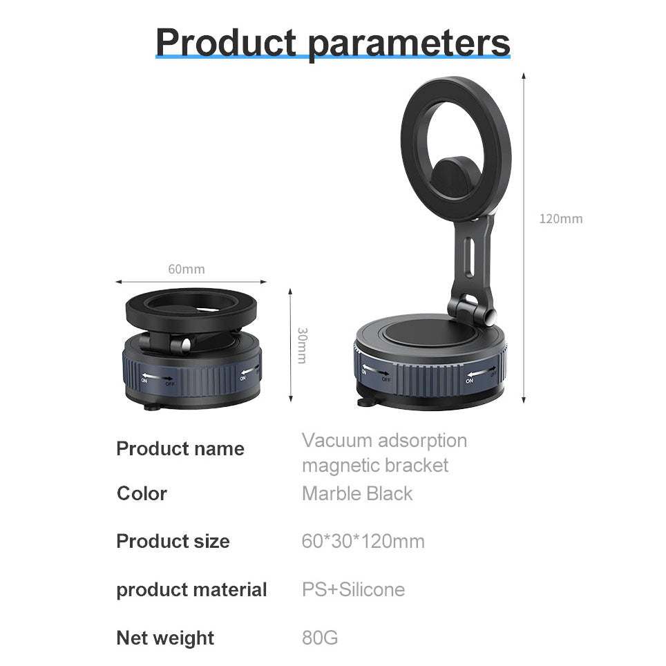 Support magnétique pour téléphone